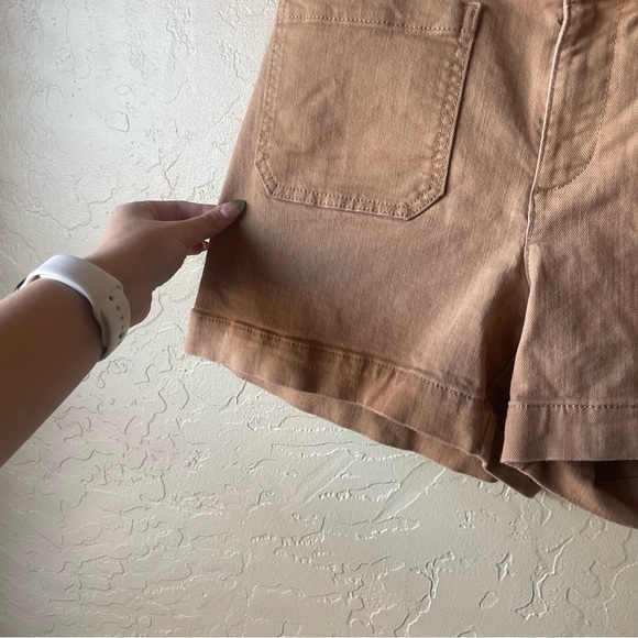 Loft Curvy Palmer Shorts in Twill - Picture 6 of 7